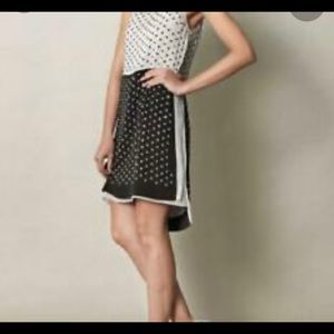DVF silk studded dress